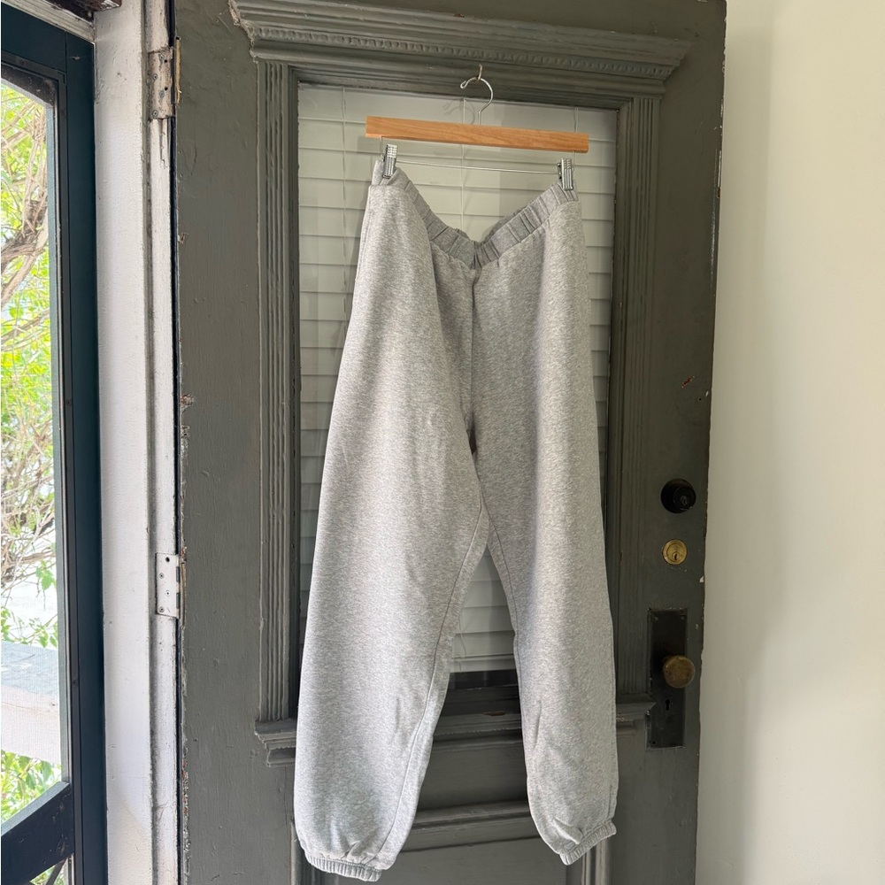 J Crew Classic Heather Gray Sweatpants